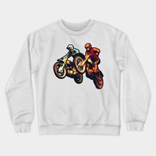 Motorcycle Shirt Vintage Race Crewneck Sweatshirt